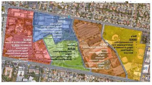 Ventura College Grounds Assignment Map 